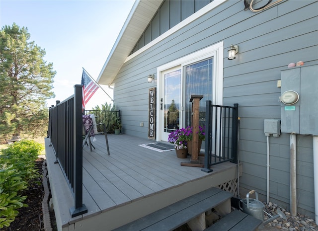 5946 Johnson Rd, East Helena, MT 59635 - view of wooden deck