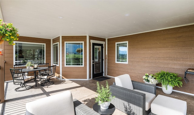 1683 Foxtail Dr, Kalispell, MT 59901 - view of patio with outdoor dining area