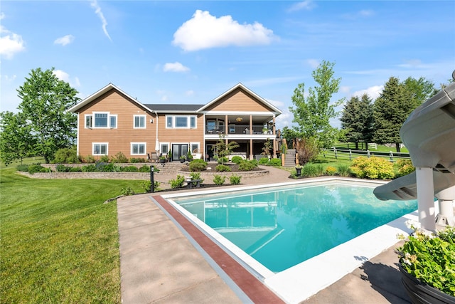 1683 Foxtail Dr, Kalispell, MT 59901 - view of swimming pool with a patio area