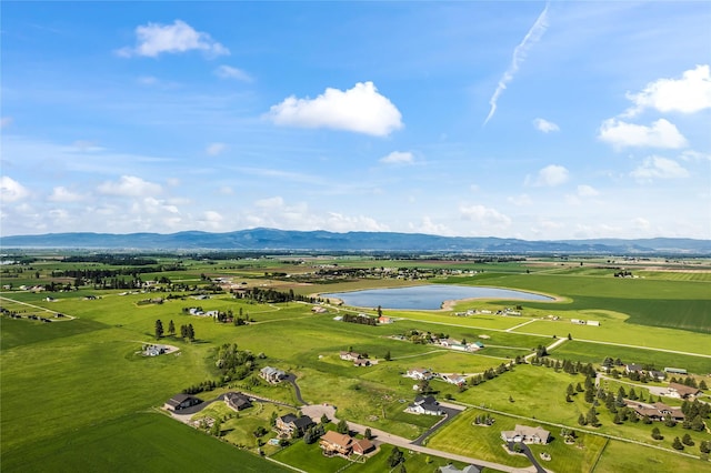 1683 Foxtail Dr, Kalispell, MT 59901 - bird's eye view of a water and mountain view