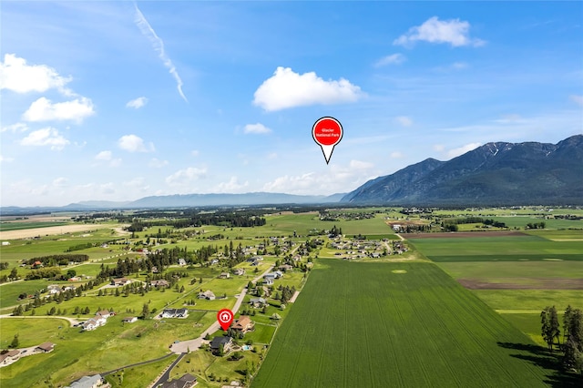 1683 Foxtail Dr, Kalispell, MT 59901 - drone / aerial view of a mountainous background