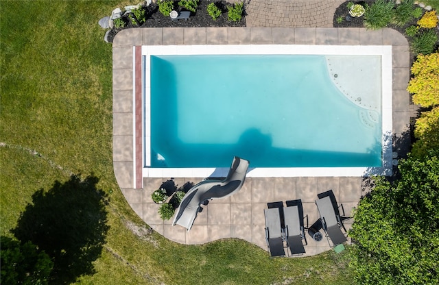 1683 Foxtail Dr, Kalispell, MT 59901 - drone / aerial view of a pool