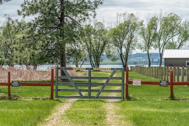33958 Connolly Way, Polson, MT 59860 - gate featuring a water view