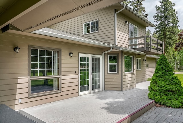 33958 Connolly Way, Polson, MT 59860 - view of wooden deck