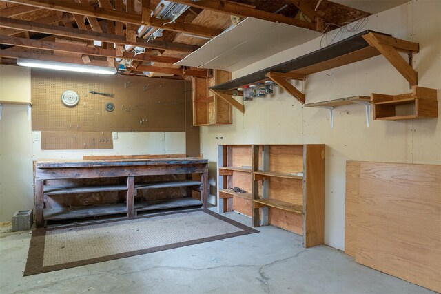 33958 Connolly Way, Polson, MT 59860 - below grade area with a workshop area