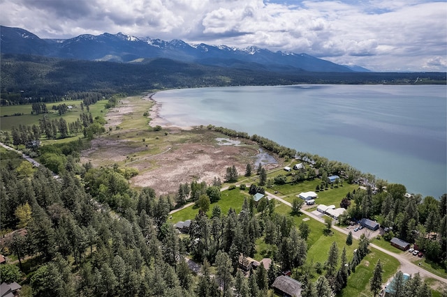 33958 Connolly Way, Polson, MT 59860 - bird's eye view of a water and mountain view