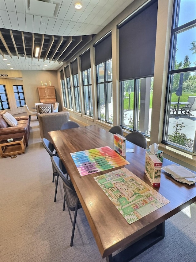 100 Woodlands Way Unit W-204, Kalispell, MT 59901 - dining area with carpet floors and recessed lighting