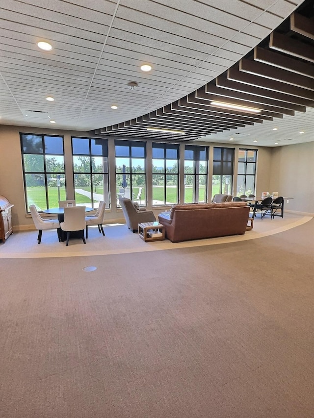 100 Woodlands Way Unit W-204, Kalispell, MT 59901 - carpeted living area featuring recessed lighting and baseboards