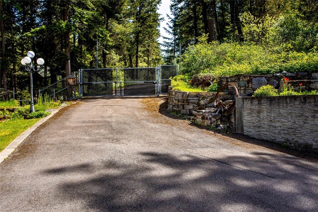 29137 Rocky Point Rd, Polson, MT 59860 - view of gate