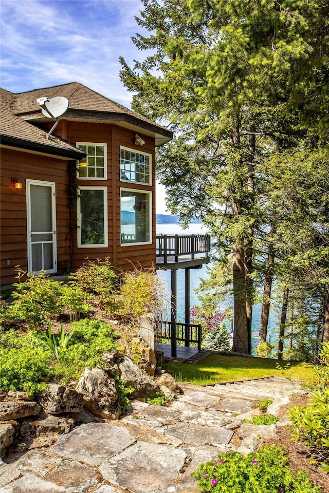 29137 Rocky Point Rd, Polson, MT 59860 - view of side of home