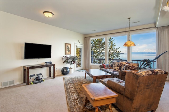29137 Rocky Point Rd, Polson, MT 59860 - carpeted living room with baseboards