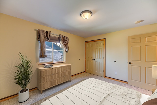 2724 Overlook Blvd, Helena, MT 59601 - bedroom with light carpet, baseboards, and a closet