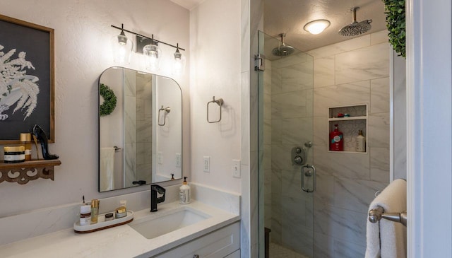 140 Ali Loop, Kalispell, MT 59901 - full bath featuring a shower stall and vanity