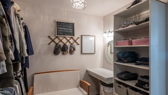 140 Ali Loop, Kalispell, MT 59901 - walk in closet with a chandelier