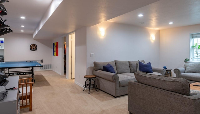 140 Ali Loop, Kalispell, MT 59901 - living room with light carpet and recessed lighting