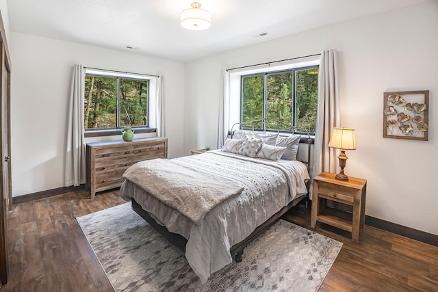 77 Rumsey Rd, Philipsburg, MT 59858 - bedroom with dark wood finished floors and baseboards