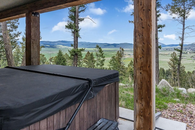 77 Rumsey Rd, Philipsburg, MT 59858 - exterior space with a mountain view
