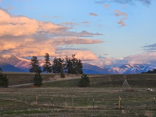 2571 Airport Rd, Eureka, MT 59917 - view of mountain background with rural landscape