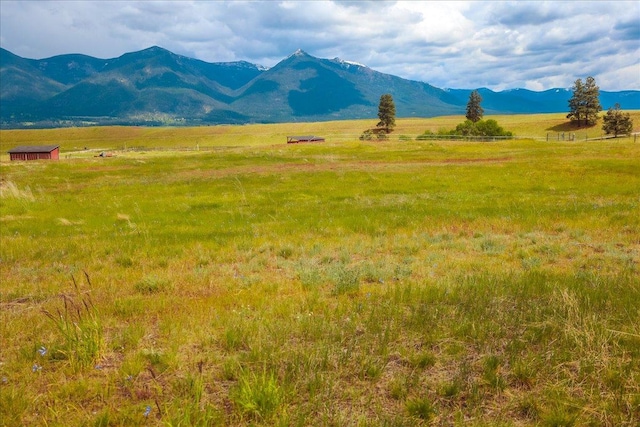 2571 Airport Rd, Eureka, MT 59917 - mountain view featuring rural landscape