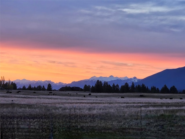 2571 Airport Rd, Eureka, MT 59917 - mountain view featuring rural landscape