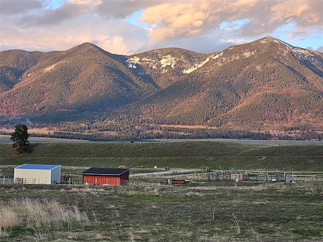 2571 Airport Rd, Eureka, MT 59917 - view of mountain background featuring rural landscape