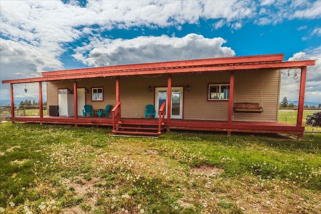 2571 Airport Rd, Eureka, MT 59917 - back of property with a yard