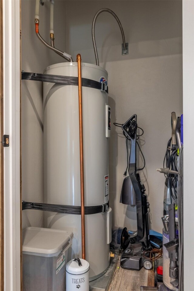 2320 Kenai Rd, Helena, MT 59602 - utility room with strapped water heater