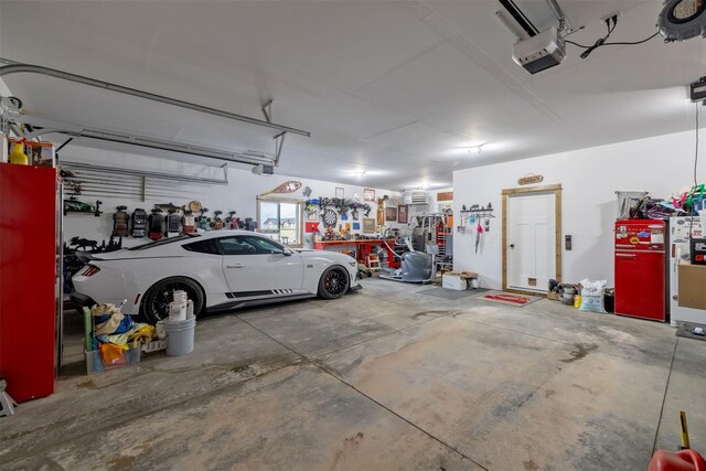2320 Kenai Rd, Helena, MT 59602 - garage featuring a garage door opener