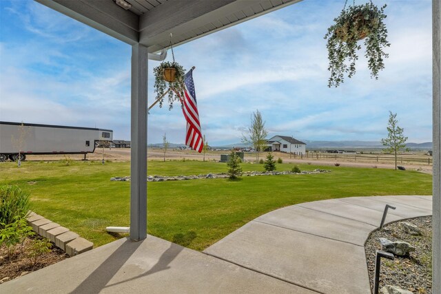 2320 Kenai Rd, Helena, MT 59602 - view of grassy yard with a rural view