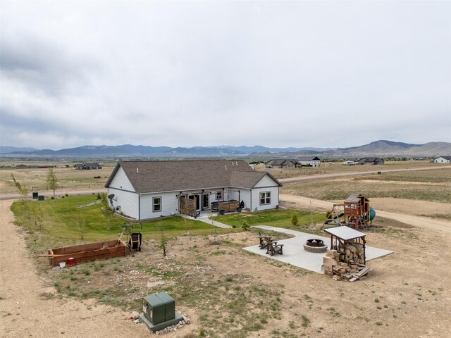 2320 Kenai Rd, Helena, MT 59602 - view of rural area with a mountainous background