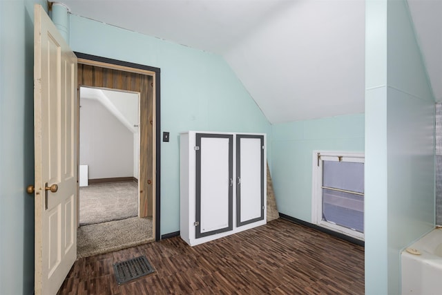 505 Oak St, Anaconda, MT 59711 - bonus room featuring lofted ceiling and dark wood finished floors