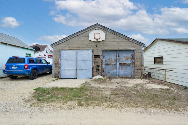 505 Oak St, Anaconda, MT 59711 - view of detached garage