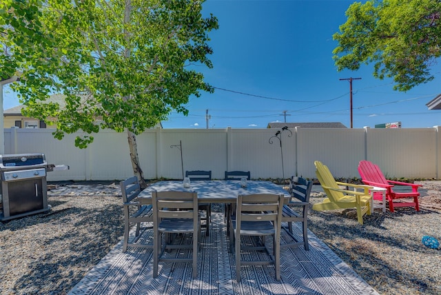 1202 Walnut St, Helena, MT 59601 - view of patio / terrace with grilling area and outdoor dining space