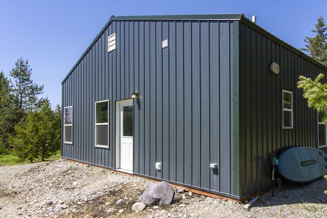 111 Lupfer Loop Rd, Olney, MT 59927 - view of side of property with board and batten siding