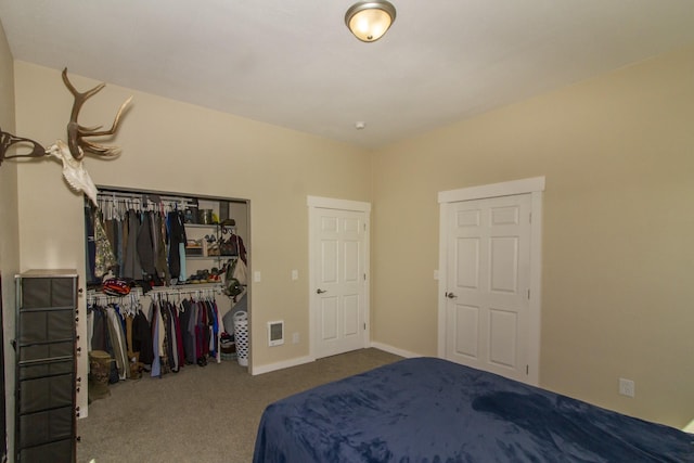 111 Lupfer Loop Rd, Olney, MT 59927 - bedroom with carpet and a closet