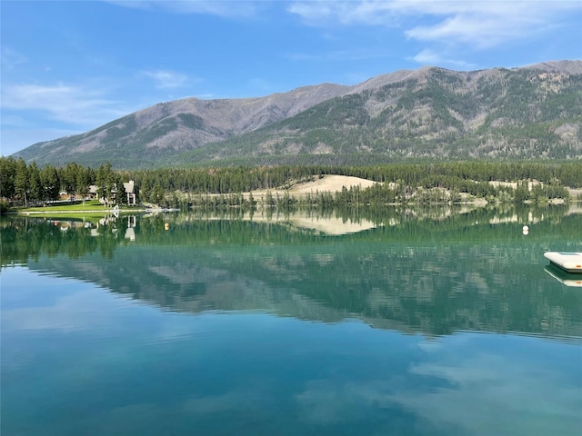 285 Metzner Dr, Trego, MT 59934 - water view with mountains