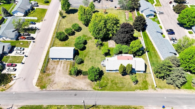 906 11th St E, Polson, MT 59860 - aerial perspective of suburban area