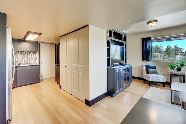 162 Jackson Creek Rd, Montana City, MT 59634 - hall with light wood-style floors and baseboards