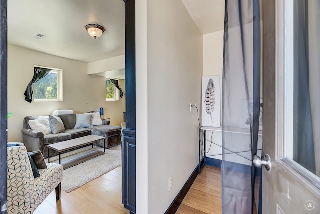 162 Jackson Creek Rd, Montana City, MT 59634 - living room with light wood-style flooring and baseboards