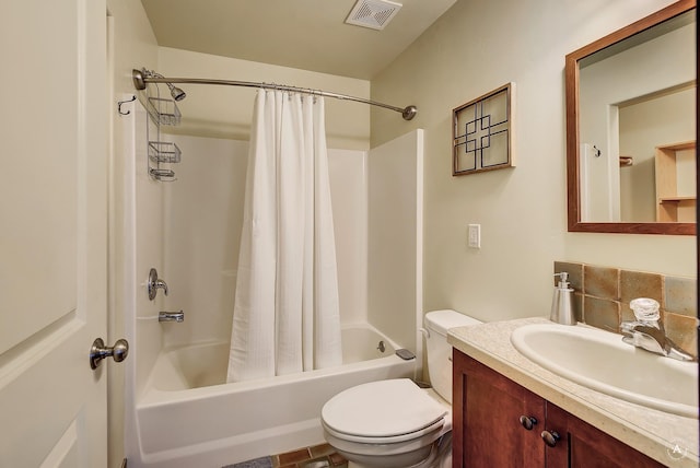 162 Jackson Creek Rd, Montana City, MT 59634 - bathroom with shower / bath combination with curtain, toilet, and vanity