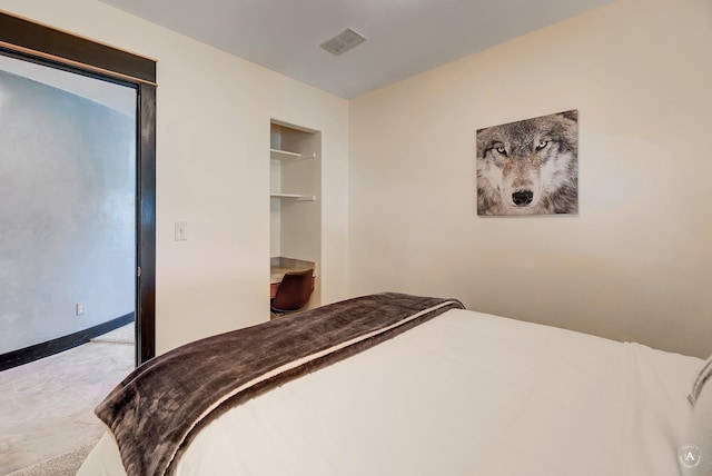 162 Jackson Creek Rd, Montana City, MT 59634 - bedroom with concrete floors