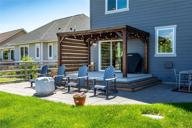 380 Stonybrook Dr, Missoula, MT 59804 - view of patio featuring area for grilling
