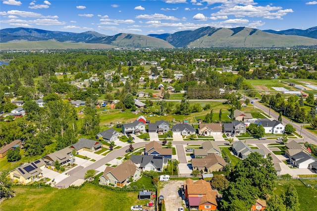380 Stonybrook Dr, Missoula, MT 59804 - aerial view of residential area featuring mountains