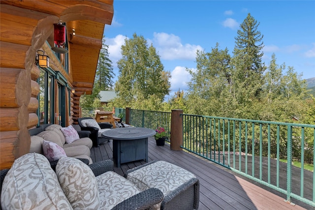 970 Colorado Ave, Whitefish, MT 59937 - view of deck