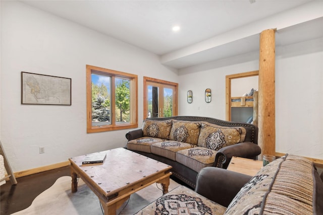 970 Colorado Ave, Whitefish, MT 59937 - living room featuring baseboards