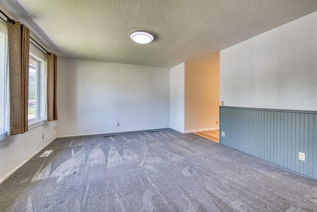 229 Glacier Dr, Lolo, MT 59847 - spare room with carpet, a textured ceiling, and baseboards