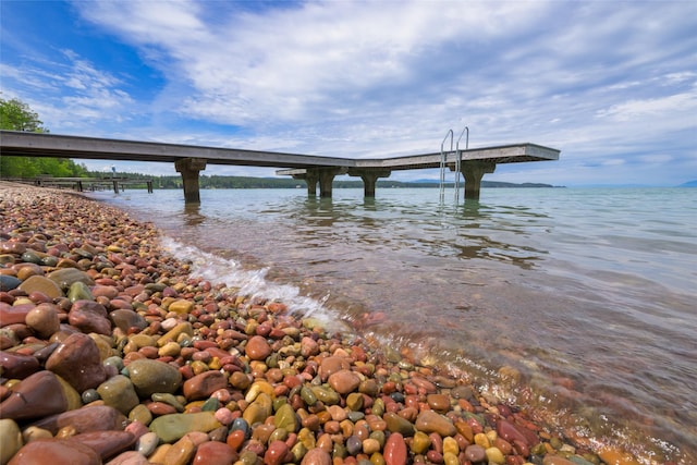 33702 N Finley Point Rd, Polson, MT 59860 - dock with a water view