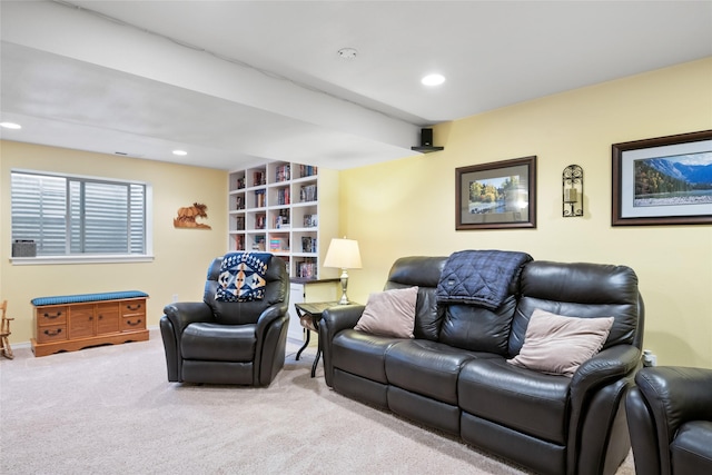 409 Bentley Park Loop, Missoula, MT 59801 - carpeted living room featuring recessed lighting