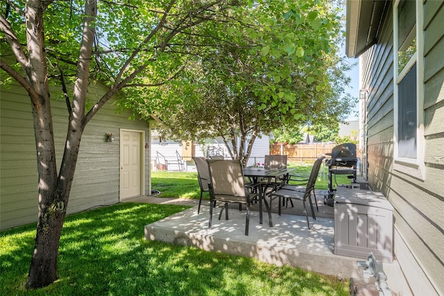 409 Bentley Park Loop, Missoula, MT 59801 - view of patio / terrace featuring outdoor dining space and grilling area