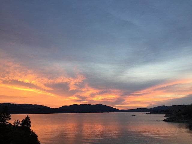 8434 Triple L Bay Rd, Helena, MT 59602 - water view with a mountain backdrop